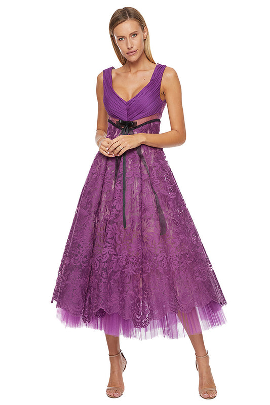 Rochie midi eleganta Violette