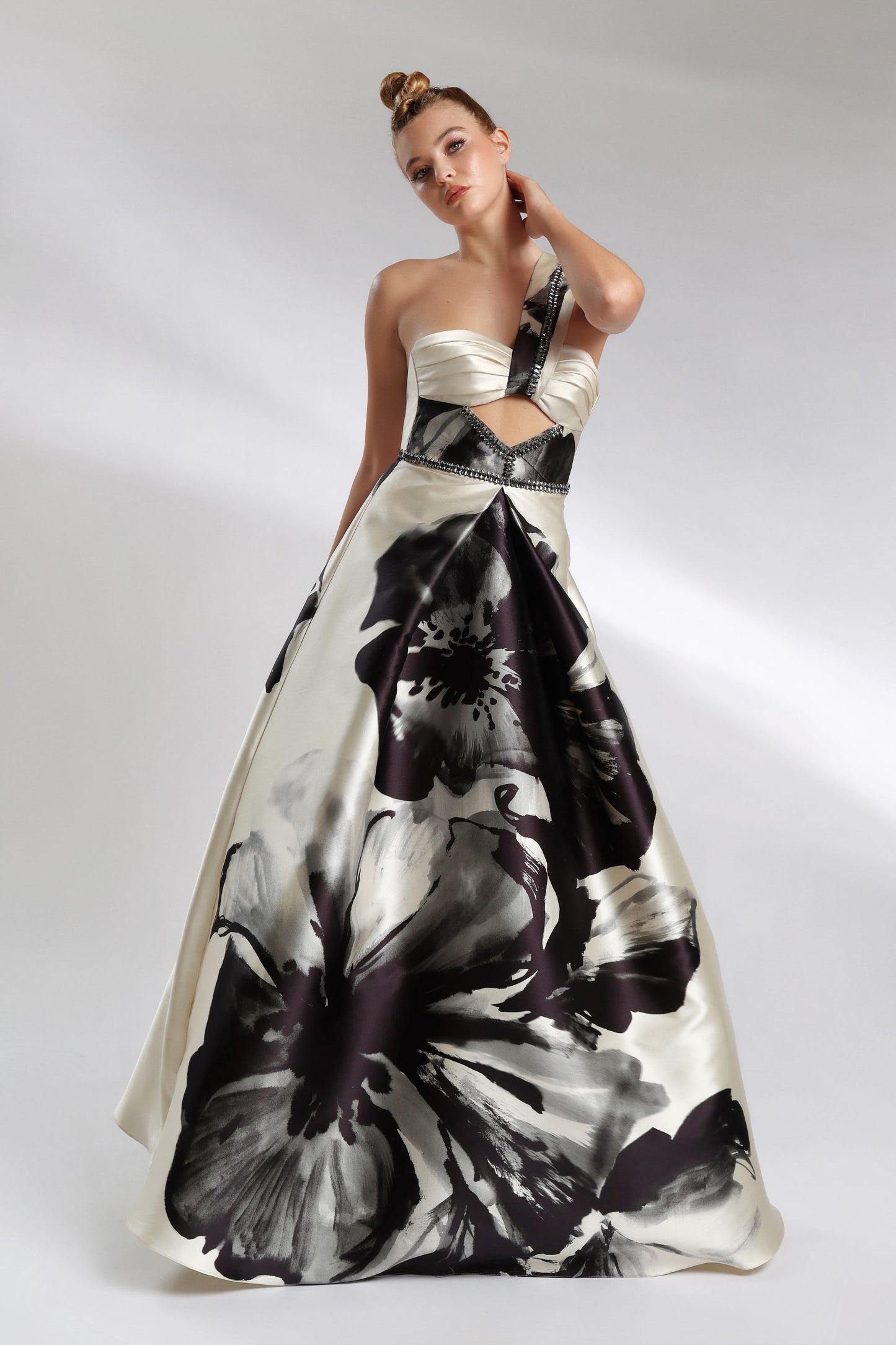 A-line evening dress - Deco