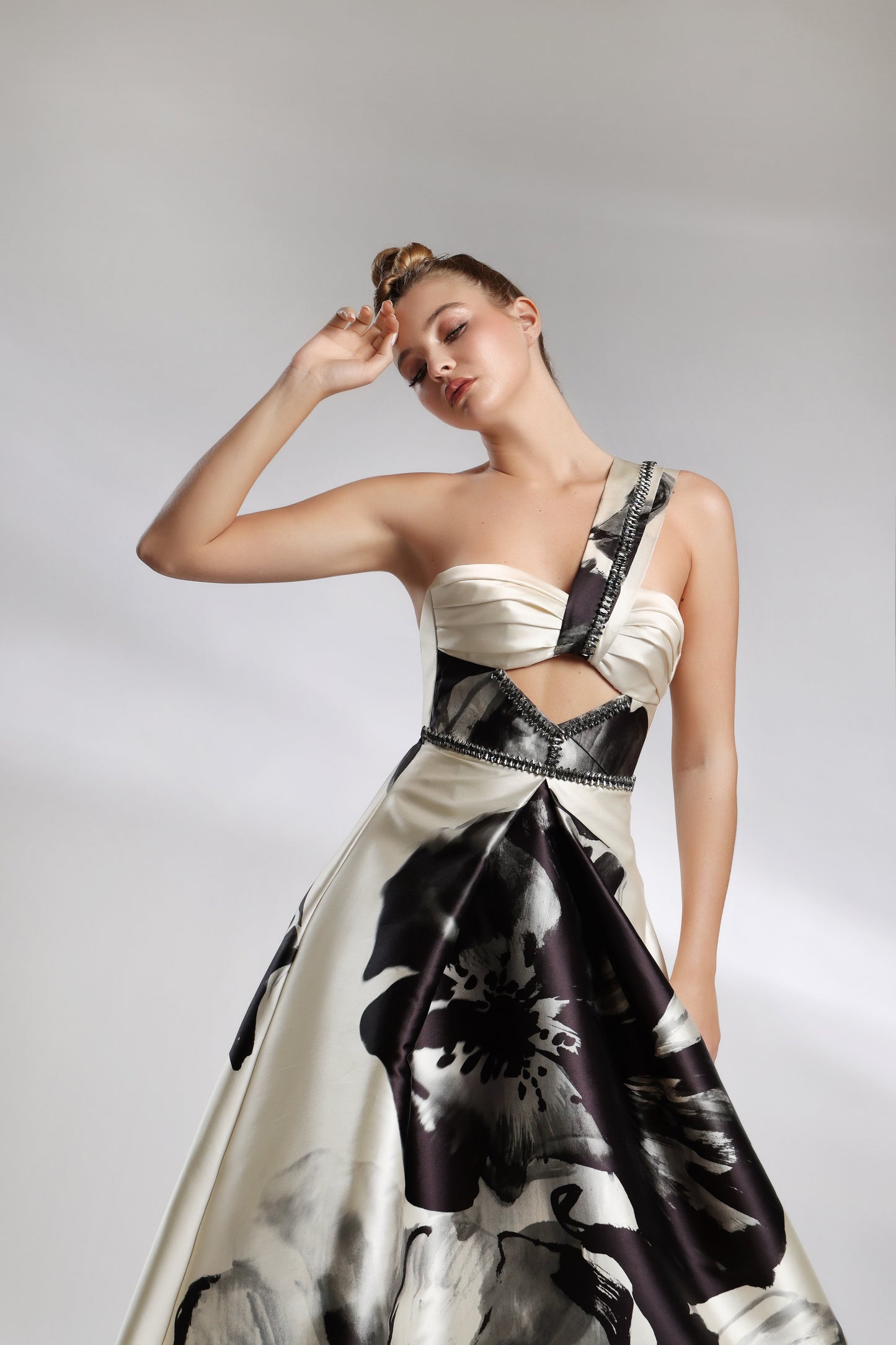 A-line evening dress - Deco