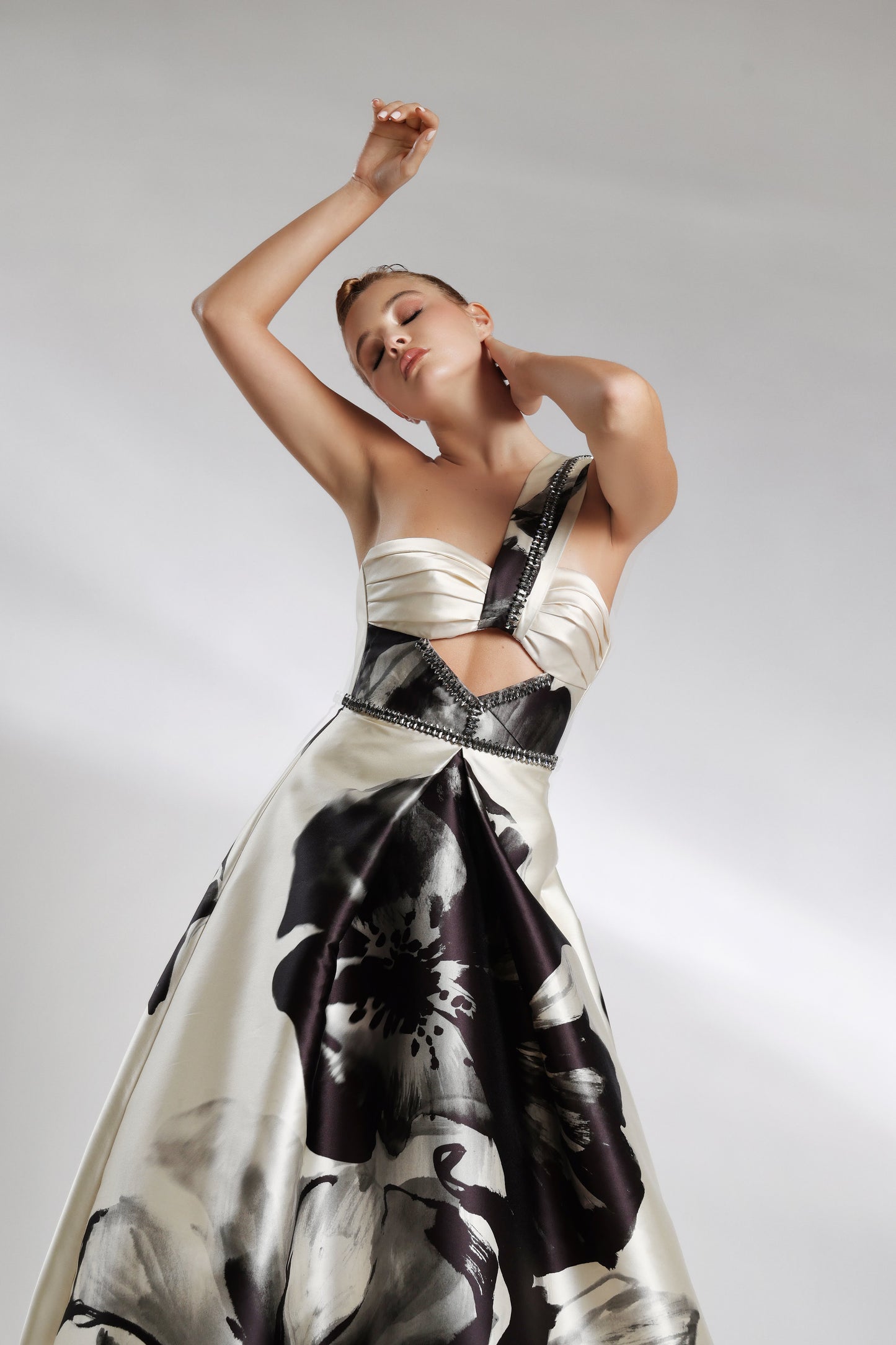 A-line evening dress - Deco