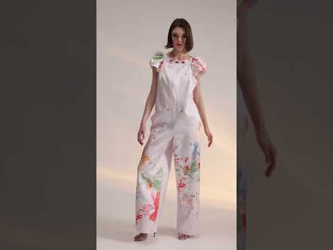 Salopeta eleganta din tafeta cu spate gol Bouquet