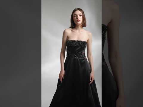 Rochie midi de ocazie cu broderie manuala, Miluna