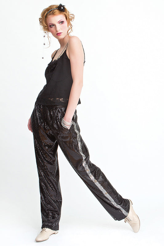 Pantaloni de paiete pentru ocazie Malpena