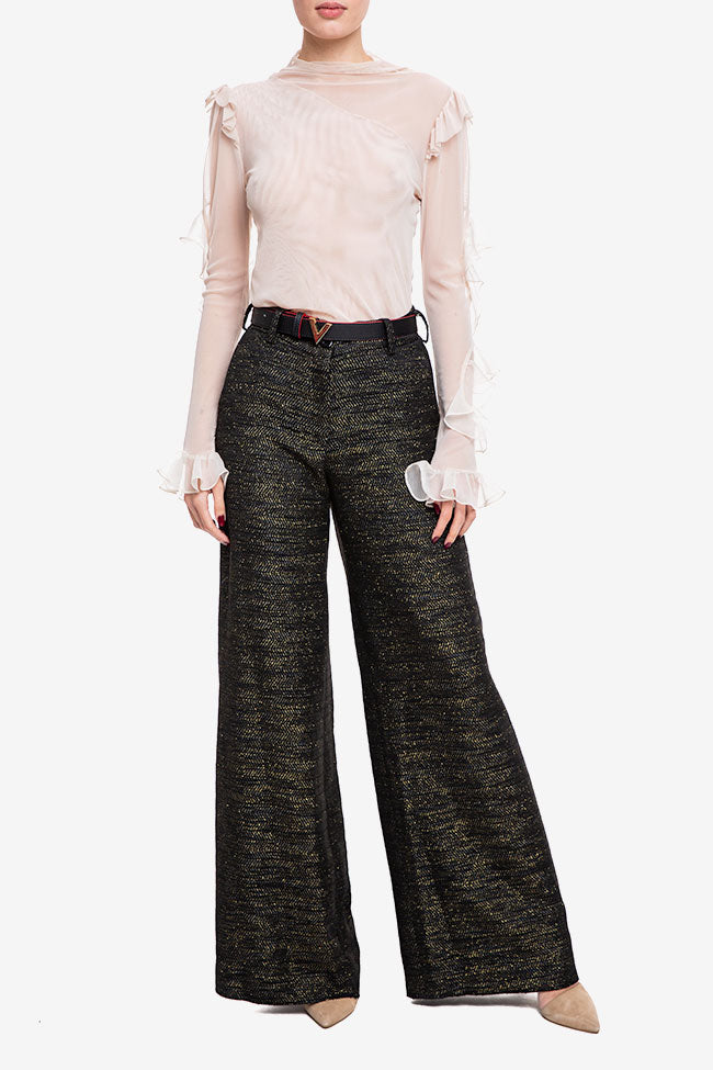 Pantalon cu talie inalta Anthony