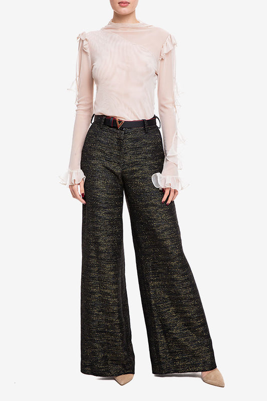 Pantalon cu talie inalta Anthony