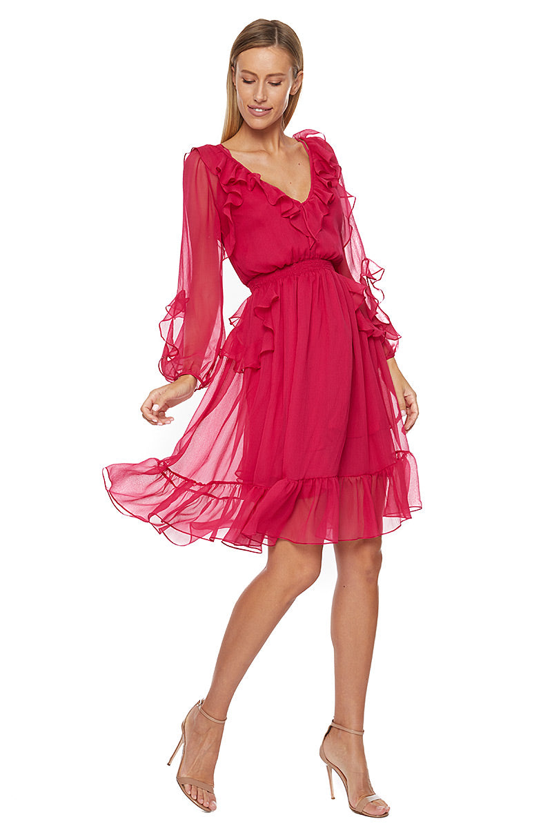 Rochie eleganta de zi midi Valencia