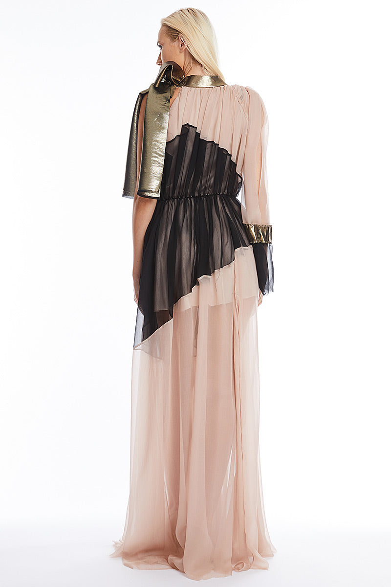 Patrizia rochie lunga de matase