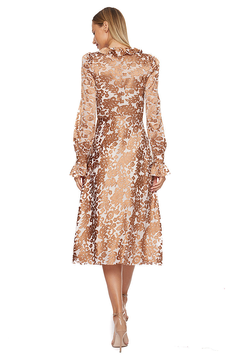 Rochie de matase eleganta de zi Milano