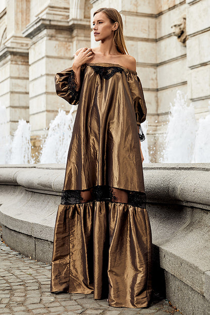 Rochie de cocktail lunga Calina