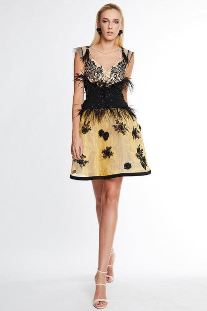 Antonia rochia scurta de cocktail