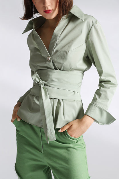 Camasa cu cordon Green