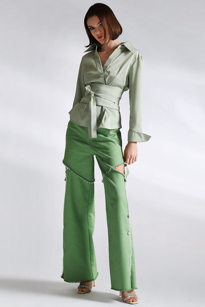 Camasa cu cordon Green